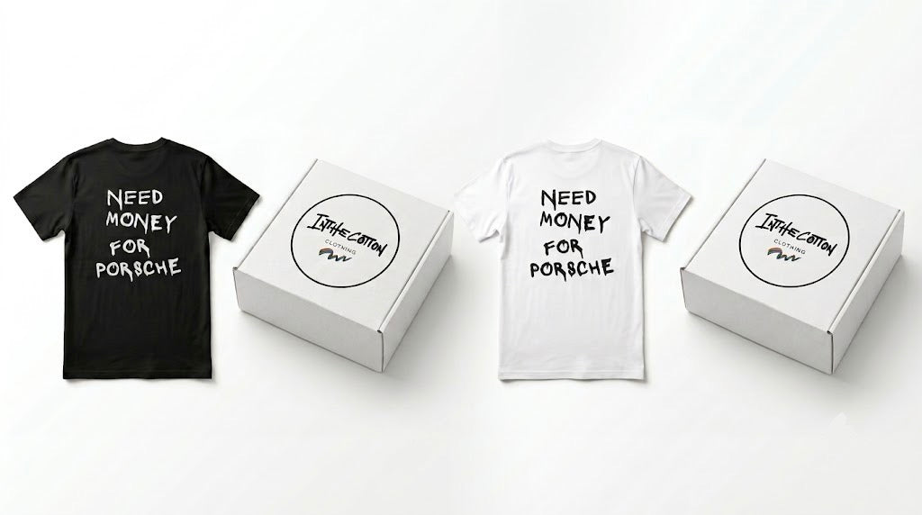 Inthecotton™ | Need Money For Porsche Premium T-Shirt | 100% Cotton